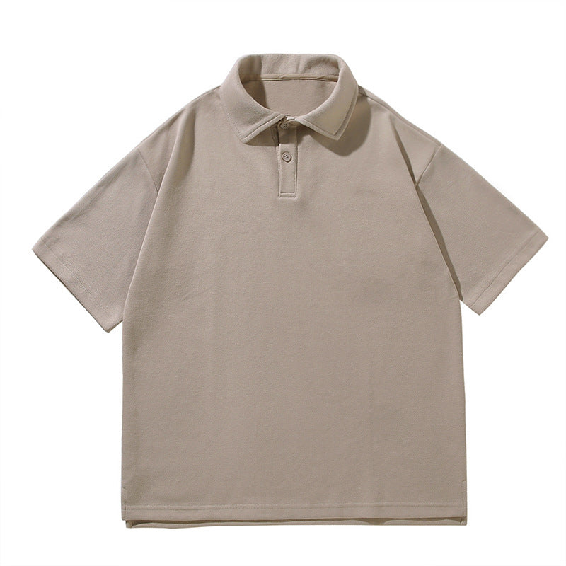 XD388 Apricot formal short-sleeved shirt