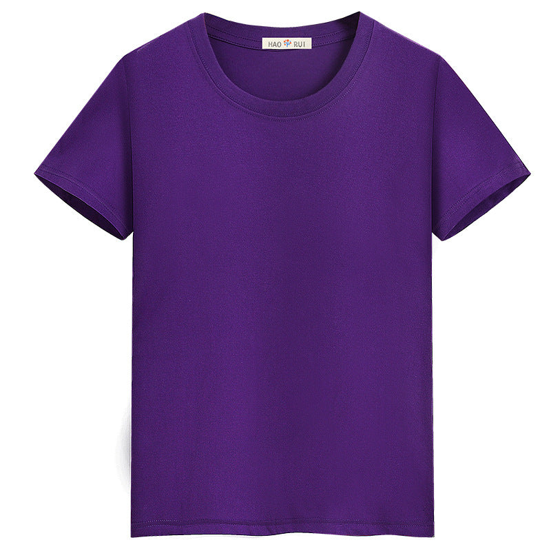XD185 purple short-sleeved shirt