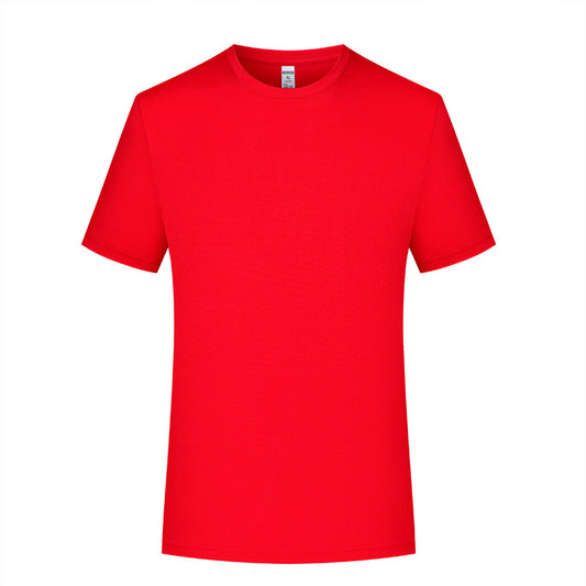 XD270 fluorescent red short-sleeved shirt