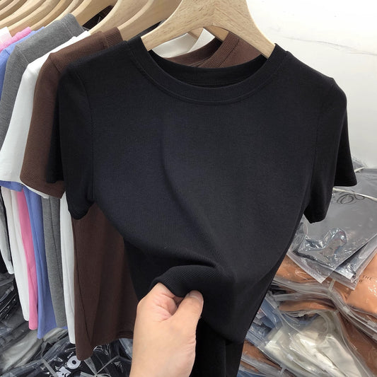 XD009 solid color short sleeve