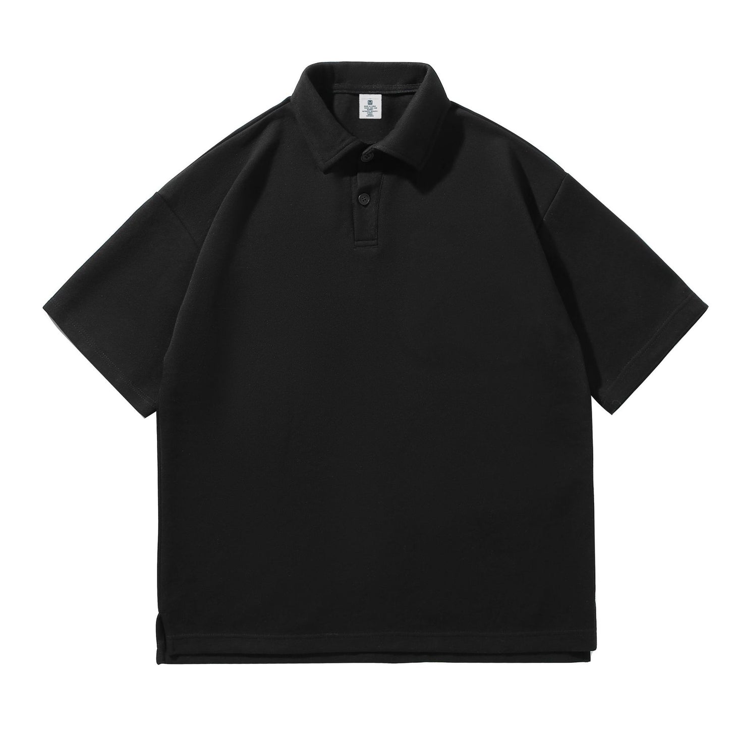 XD376 Black formal short sleeve