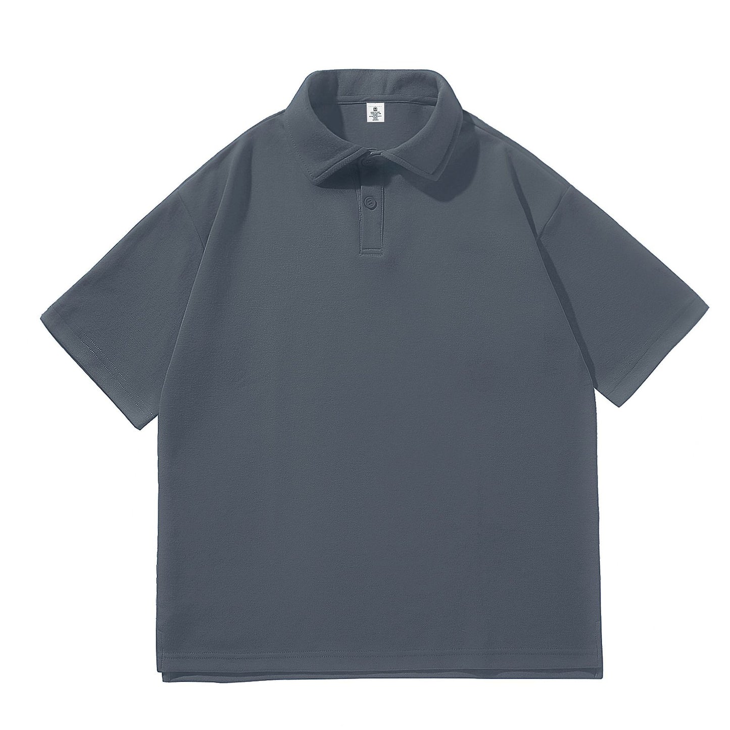XD504 Cement Gray Formal Short-Sleeve T-Shirt