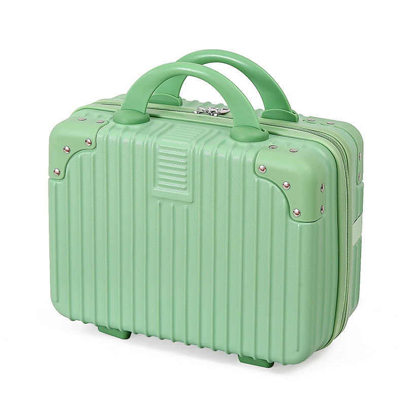 XXX-3 Custom 14-Inch Mini Suitcase — Compact & Lightweight Cosmetic Case, Small Carry-On Luggage, Combination Lock Travel Case, Ideal for Souvenirs