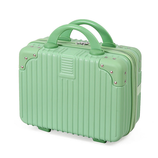 XXX-3 Custom 14-Inch Mini Suitcase — Compact & Lightweight Cosmetic Case, Small Carry-On Luggage, Combination Lock Travel Case, Ideal for Souvenirs