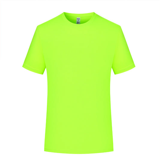 XD277 fluorescent green short-sleeved shirt